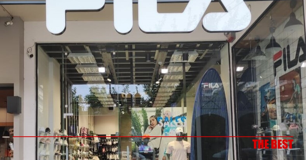 Nuovo negozio FILA in Piazza Olgas, famoso sportswear con prezzi e offerte uniche
