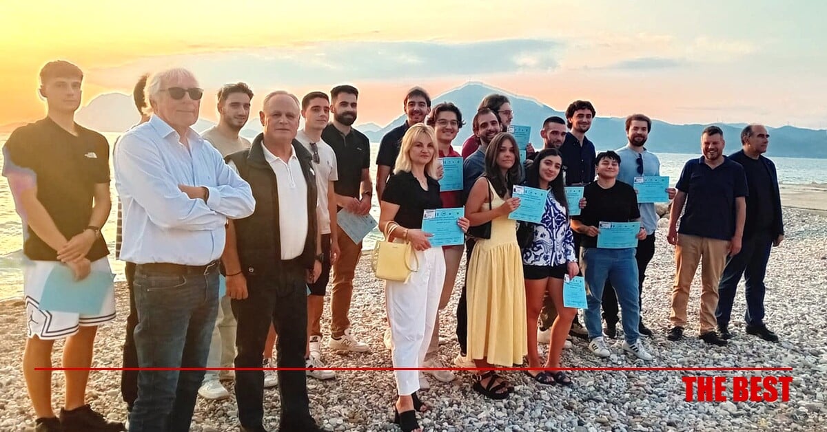 Απονομή διπλωμάτων στην 110η Σχολή του ΙΟ Πατρών