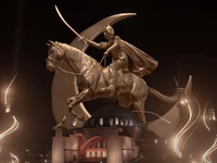 Προκλητικό σόου με φώτα έστησε ο Ερντογά...