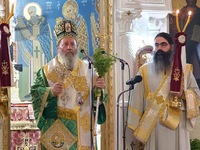 Ο Άγιος Ευστάθιος τιμήθηκε στο ναό Κοιμή...