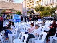 Τώρα! Παρέμβαση αναρχικών στη συγκέντρωσ...