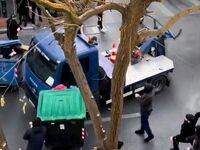 Βίντεο σοκ: Γερανός της ΕΛΑΣ παραλίγο να...