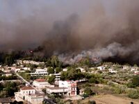 Φωτιές-Ηλεία: «Την ώρα που η φωτιά μας ά...