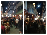 Παρασκευή πριν το lockdown και στη Ρήγα ...