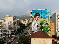 Γούναρη και Μπουκαούρη η πρώτη τοιχογραφ...