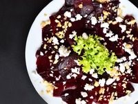 Συνταγή για σαλάτα με ψητά παντζάρια