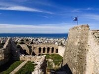 Εγκαίνια των δύο έργων στο Κάστρο της Πά...