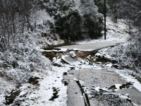 Κακοκαιρία στην Ήπειρο: Διακοπές ρεύματο...