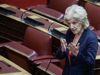 Σία Αναγνωστοπούλου: Η υπουργός Πολιτισμ...