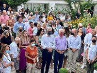 Ο Άγγελος Τσιγκρής στην Ιερά Μονή Αγίας ...