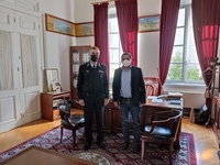 Τον Δήμαρχο Πατρέων επισκέφθηκε ο νέος Α...