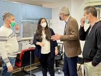 Επίσκεψη του Άγγελου Τσιγκρή στο Γενικό ...