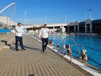 Πόλο: Πρώτη προπόνηση της Εθνικής Γυναικ...