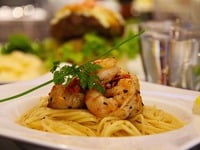 Συνταγή για λαχταριστά ζυμαρικά με γαρίδες