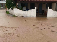 Κακοκαιρία Elias: Χτυπήθηκε με σφοδρότητα η Εύβοια