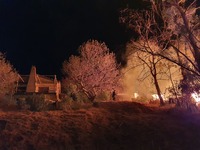 Πάτρα: Κοντά σε σπίτι οι φλόγες της φωτιάς- ΦΩΤΟ 