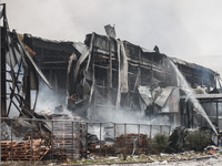 Τρίκαλα - Έκρηξη στη βιομηχανία «Βιολάντ...