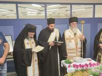 Αγιασμός στη Σχολή Αγιογραφίας της Ιεράς...