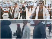 Χαλαρός και χαμογελαστός ο Μπράντ Πιτ στ...