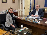 Η Χριστίνα Αλεξοπούλου είχε συνάντηση με...