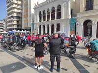 Πάτρα: Κινητοποίηση διανομέων στην πλατε...