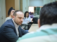 Θεμιστοκλής Μπάκας: Επίσκεψη στα γραφεία...