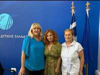 Η Αντιπεριφερειάρχης Υγείας Άννα Μαστορά...