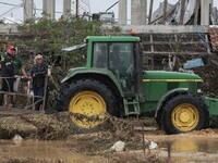 Στις πληγείσες περιοχές στην Εύβοια, αύρ...