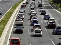 Αυξημένη κίνηση στην Αθηνών- Κορίνθου κα...