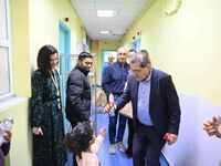 Ο Δήμαρχος Πατρέων, Κώστας Πελετίδης επι...