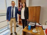 Ο Αντιπεριφερειάρχης Θ. Βασιλόπουλος συν...