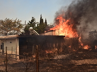 Πυρκαγιά στον Άγιο Στέφανο στη περιοχή Δ...