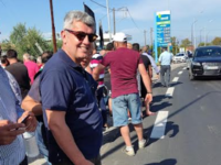 Ο Γεώργιος Κυριακόπουλος στην κινητοποίη...