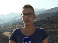 Πτώση καναντέρ: Συγκινημένη η δημοσιογρά...
