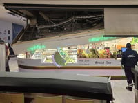 Θεσσαλονίκη: Κατάρρευση κομμάτι οροφής σ...