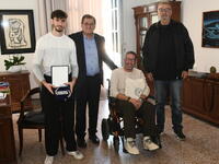 Ο Αλέξανδρος Σκούρτης της Ολυμπιάδας βρα...