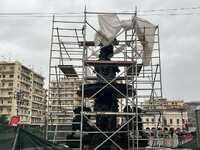 Πάτρα: Γέμισε σκαλωσιές το σιντριβάνι - ...