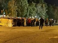 Συγκέντρωση διαμαρτυρίας για την επίσκεψ...