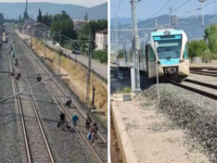 Εκτροχιάστηκε τρένο και οι επιβάτες περπ...
