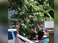 Βόλος: Η στιγμή που συλλαμβάνουν τον 40χ...