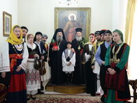 Χριστουγεννιάτικες ευχές στον Μητροπολίτ...