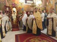 Πάτρα: Ο Μητροπολίτης κ. Χρυσόστομος χορ...