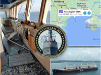 Τουρκικό πλοίο χτυπήθηκε από βόμβα στα α...