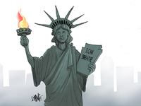 Η δολοφονία του αφροαμερικάνου Τζοτζ Φλό...