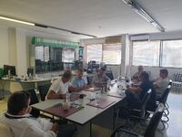  Επίσκεψη Πέτρου Ψωμά στα γραφεία του ΣΚΕΑΝΑ