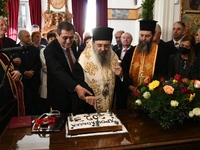 Πάτρα: Ευχές Πελετίδη και κοπή πίτας στο...