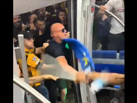 Champions League: Επεισόδια στο μετρό το...