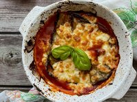 Συνταγή για μελιτζάνες με παρμεζάνα στο air fryer