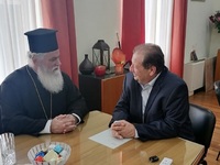 Αίγιο: Εθιμοτυπική επίσκεψη του Μητροπολ...
