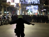 Πορεία αντιεξουσιαστών στην Ασφάλεια της Πάτρας